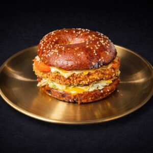 Бублі бургер Crabcake 410 г — меню MEDУЗА, Полтава