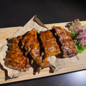 Ребро BBQ-smoked 460 г — меню MEDУЗА, Полтава